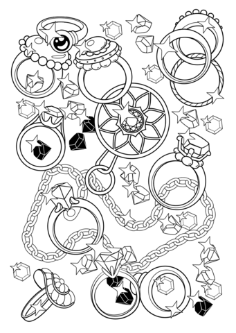 Rings coloring page free printable coloring pages