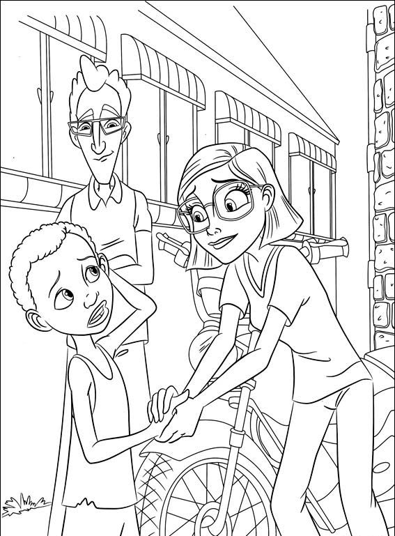 Kids under rio coloring pages