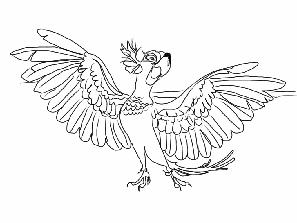 Best rio coloring pages for kids
