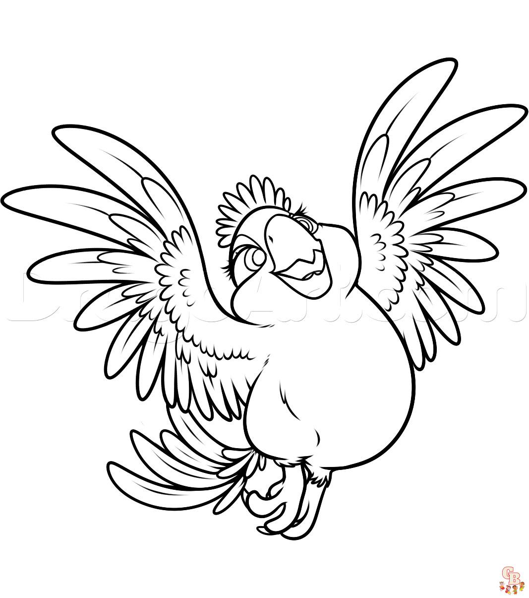 Printable rio coloring pages free for kids and dults