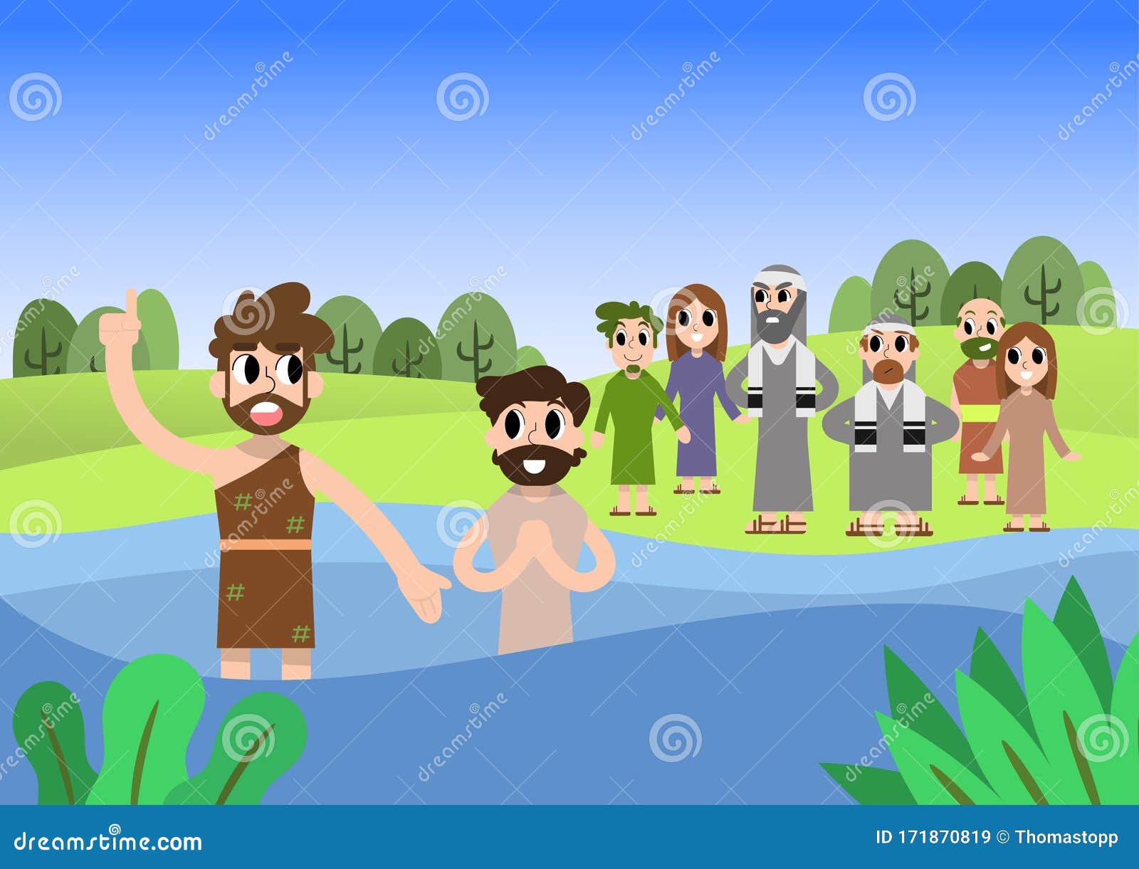 John baptist jordan river stock illustrations â john baptist jordan river stock illustrations vectors clipart