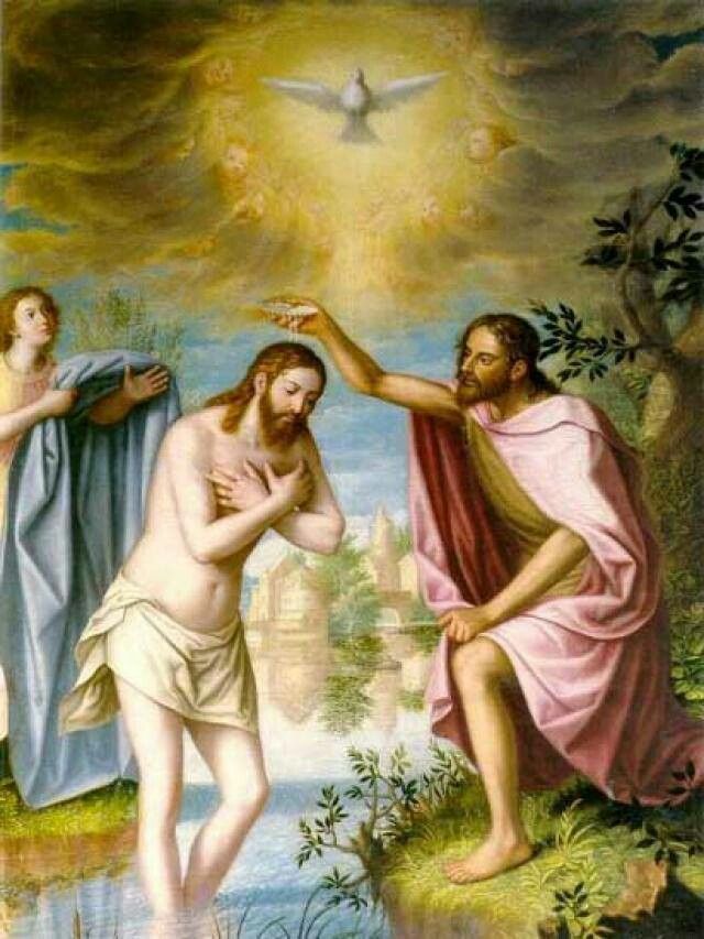 Fiesta del bautismo del seãor la palabra de dios ilumina nuestro camino juan el bautista bautismo del seãor bautizo de jesus