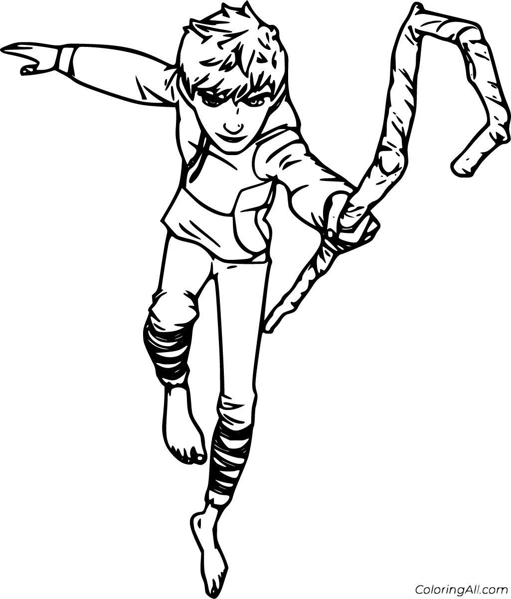 Rise of the guardians coloring pages