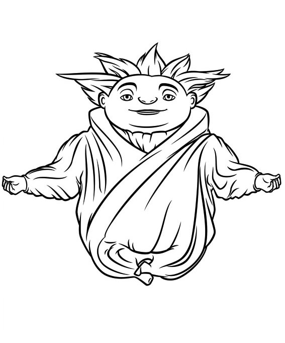 Rise of the guardians coloring pages