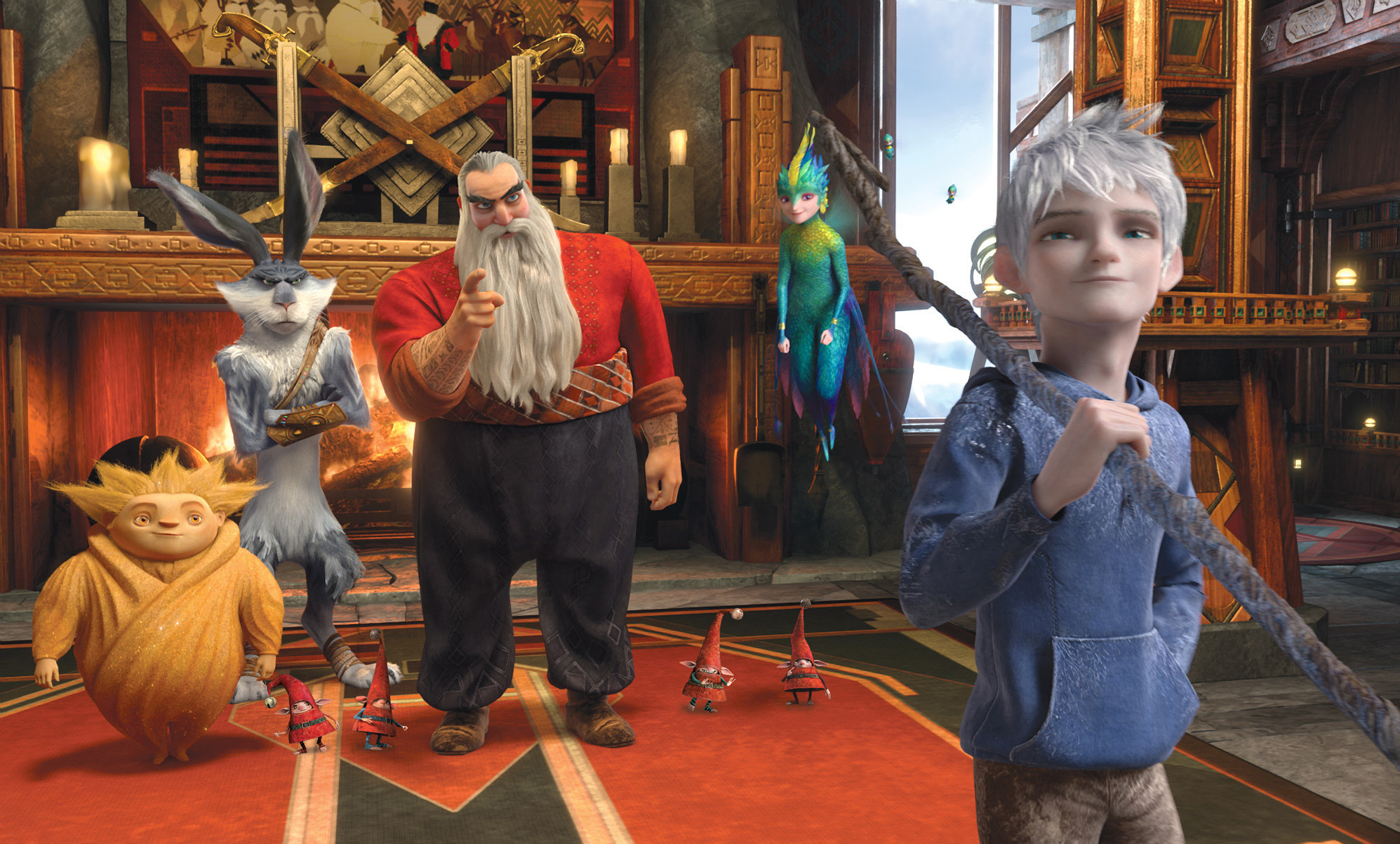 Creating environments for rise of the guardians