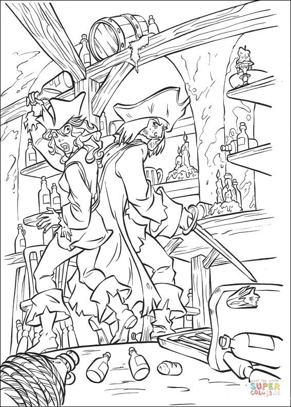Elizabeth and jack coloring page free printable coloring pages