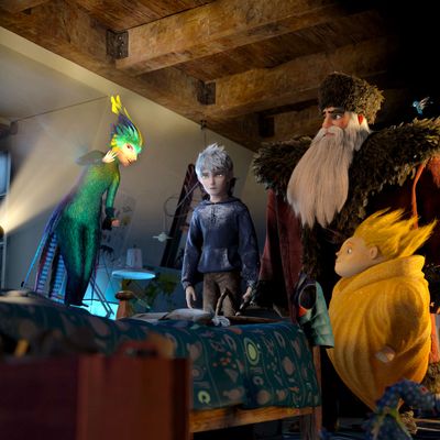 Movie review rise of the guardians matches childhood wonder with dazzling high