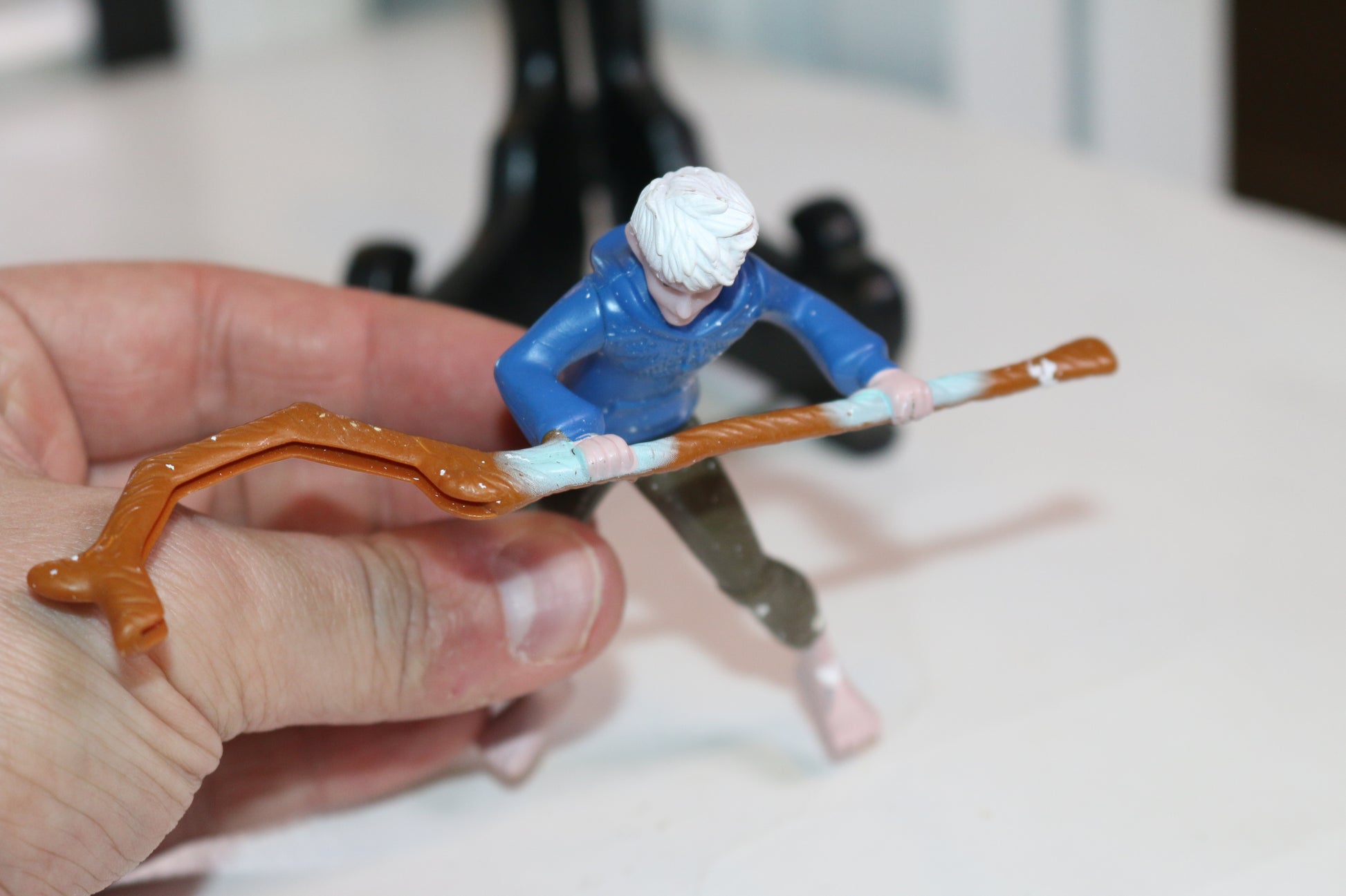 Rare jack frost mcdonalds movie action figure rise of the â