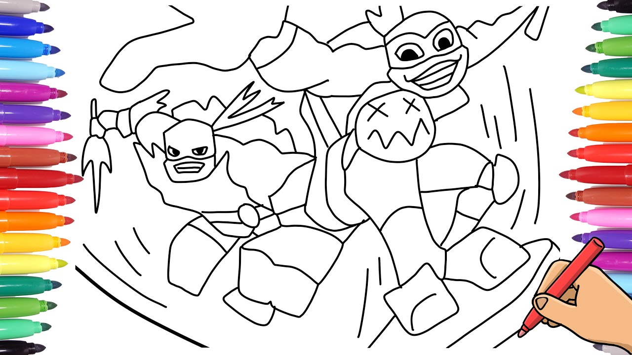 Drawing tmnt raphael and michelengelo
