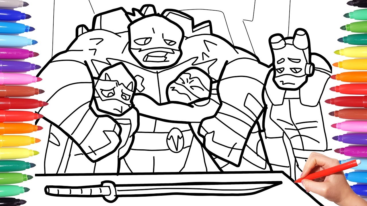 Rise of the teenage utant ninja turtles how to draw raphael ichelangelo donatello leonardo
