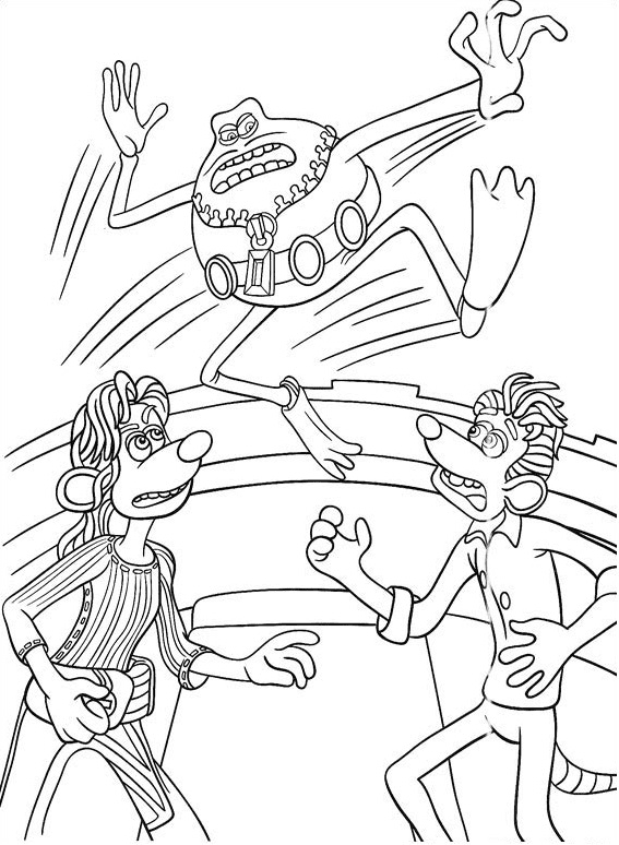 Flushed away coloring pages printable for free download