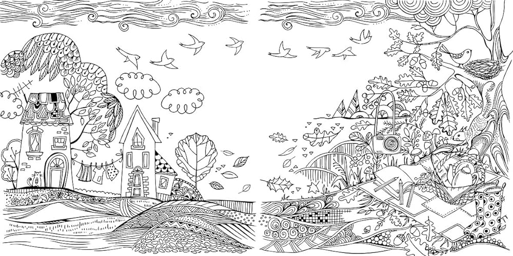 Mein herbstspaziergang ausmalen und durchatmen berman rita books