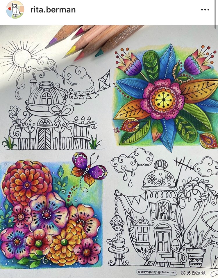 Â with a passion for adult coloring books