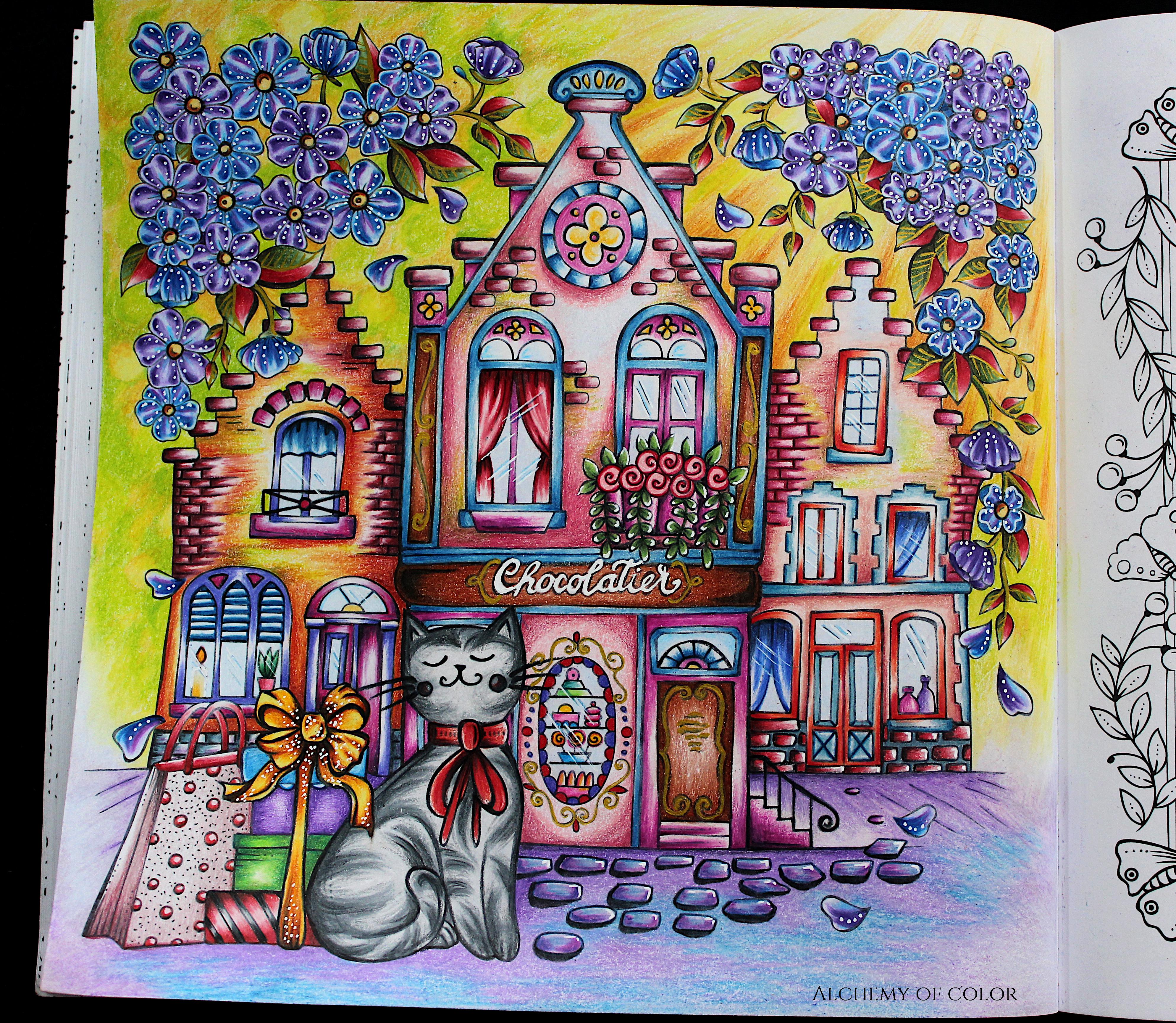 My first page from meine reise durch europa by rita berman rcoloring