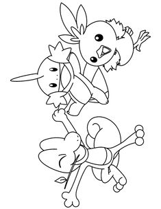 Pokemon coloring card ã tæáng pokemon trang tã mã u cho ngæái lán trang tã mã u