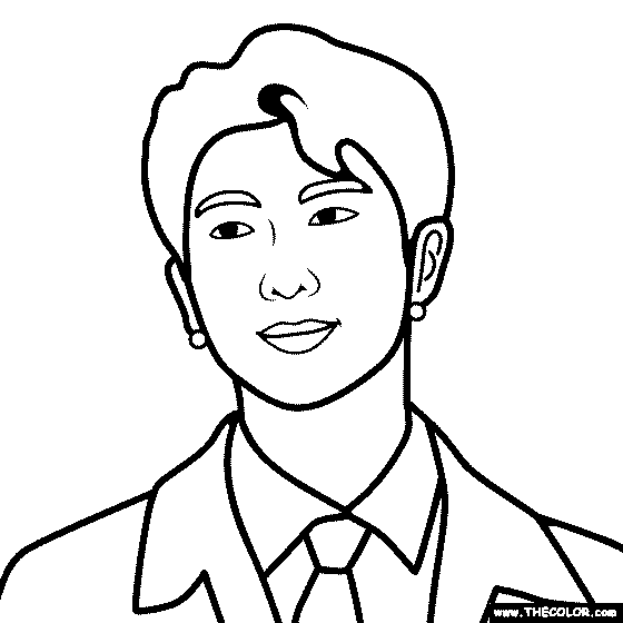 Bts coloring pages printable for free download