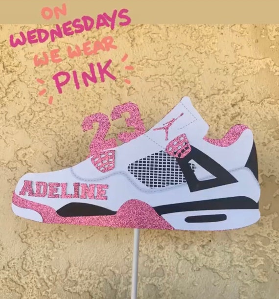 Jordan shoe cake topper shoe topper birthday cake decor sneakers basketball sports