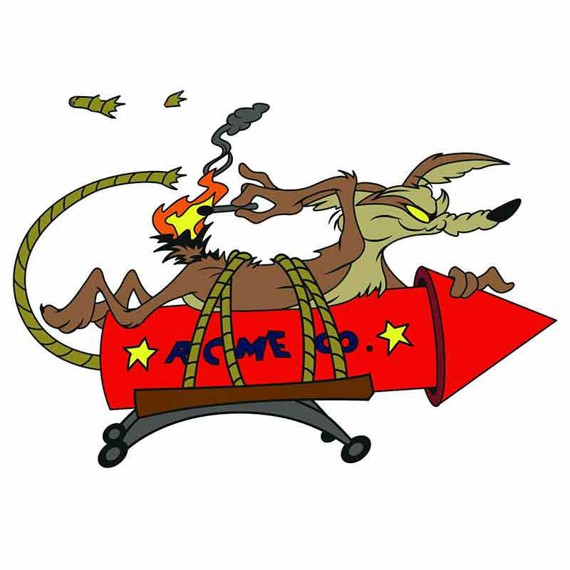 Road runner cartoon