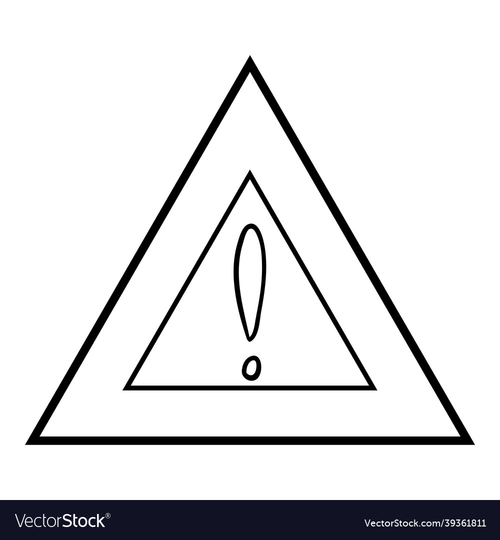 Coloring book road sign royalty free vector image