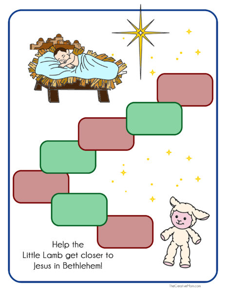 Little lamb from bethlehem game