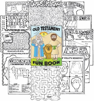 Old testament fun book senior primary â finch family games