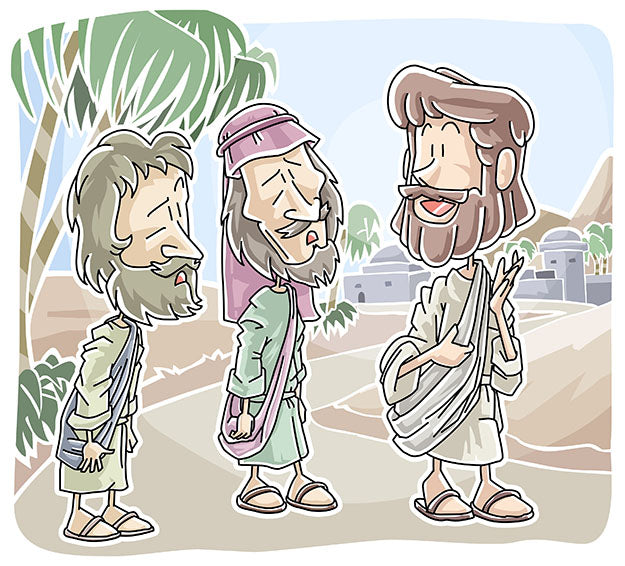 Jesus on the road to emmaus luke