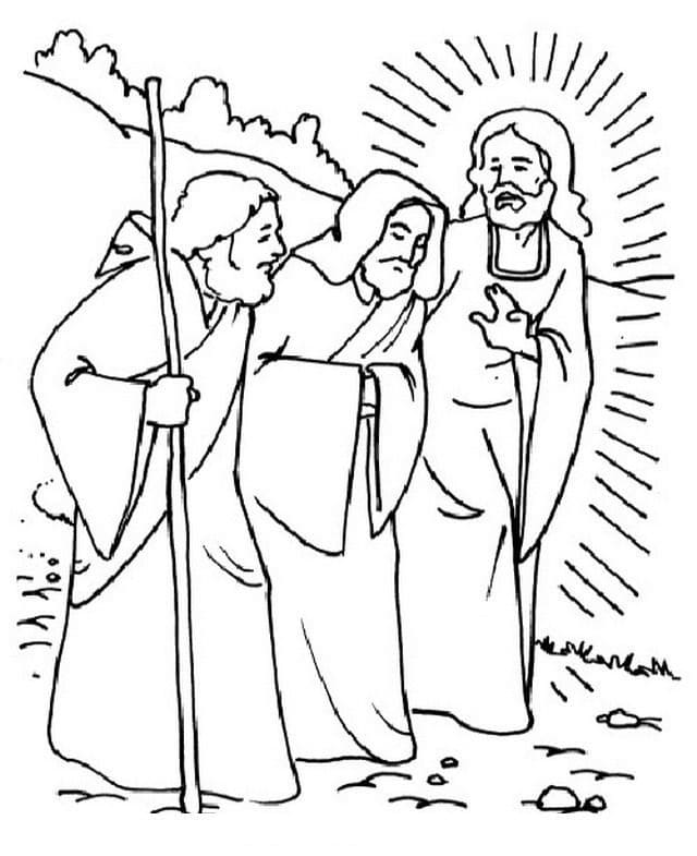 Jesus coloring pages