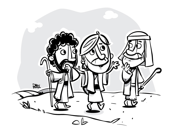 Road to emmaus by pocza on