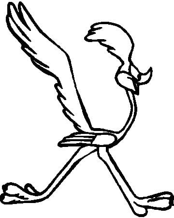 Road runner sticker