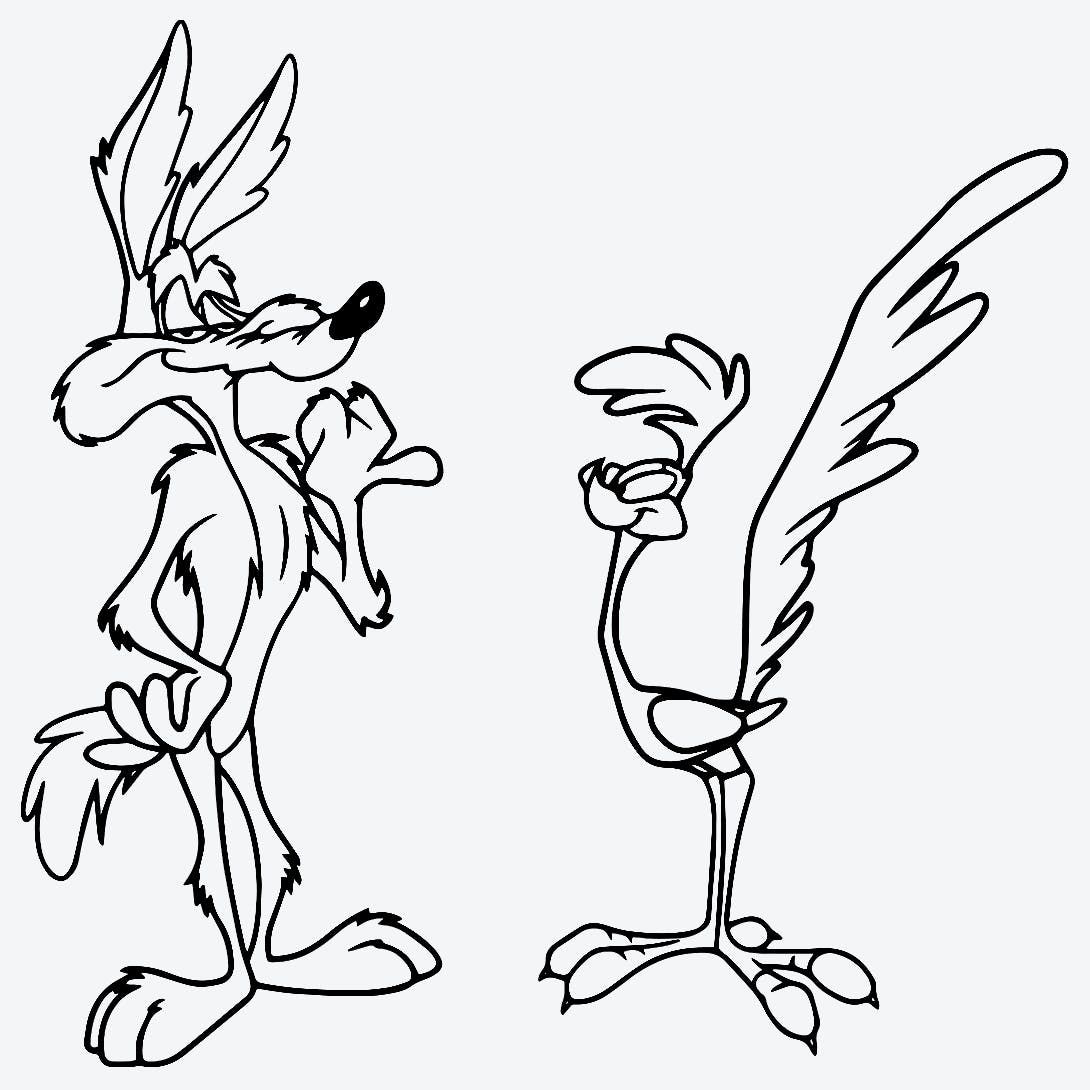 Wile e coyote vs road runner semi
