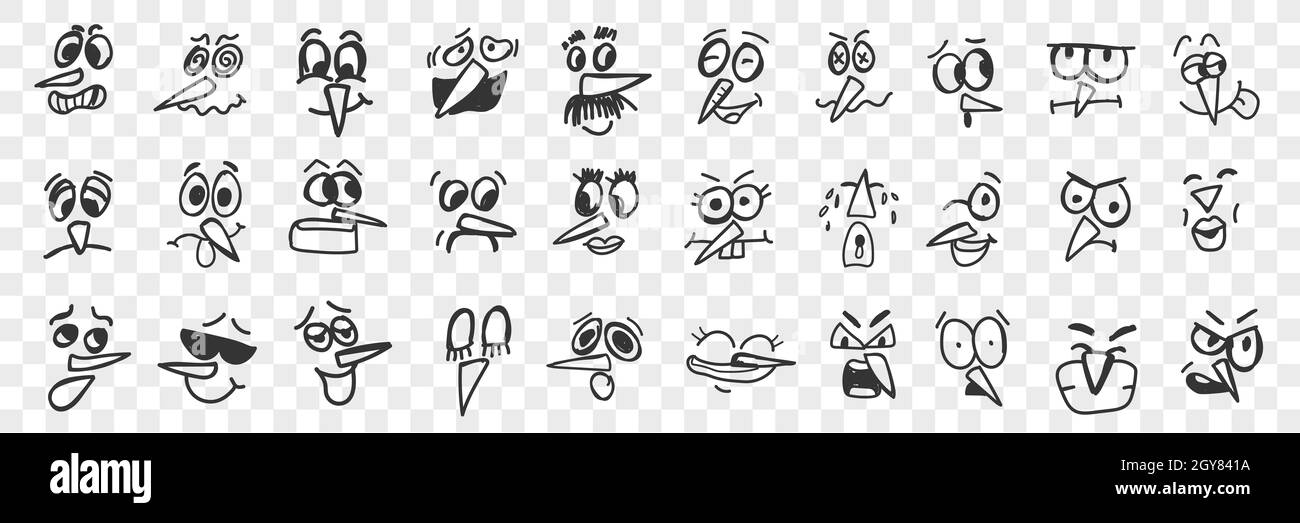 Bird emoji black and white stock photos images