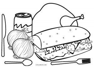 Free printable food coloring pages for kids coolbkids food coloring pages coloring pages food coloring