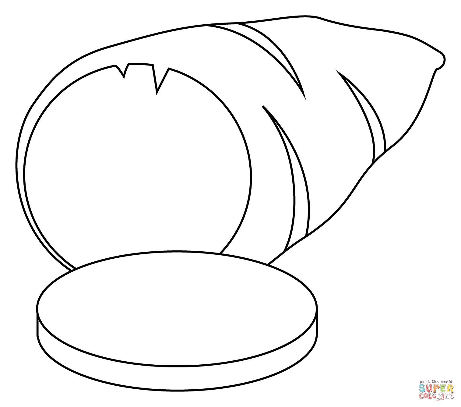 Roasted sweet potato emoji coloring page free printable coloring pages