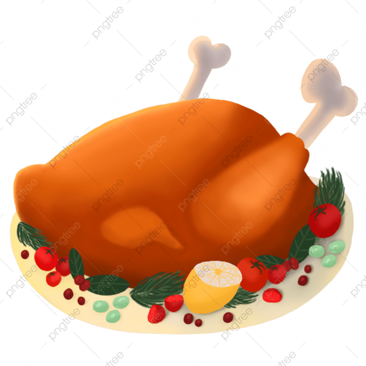 Roast turkey png transparent images free download vector files