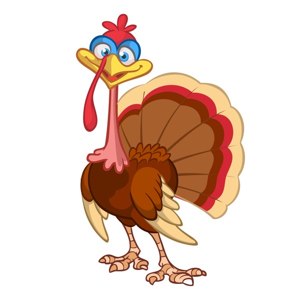 Thousand cartoon ic turkey vector royalty