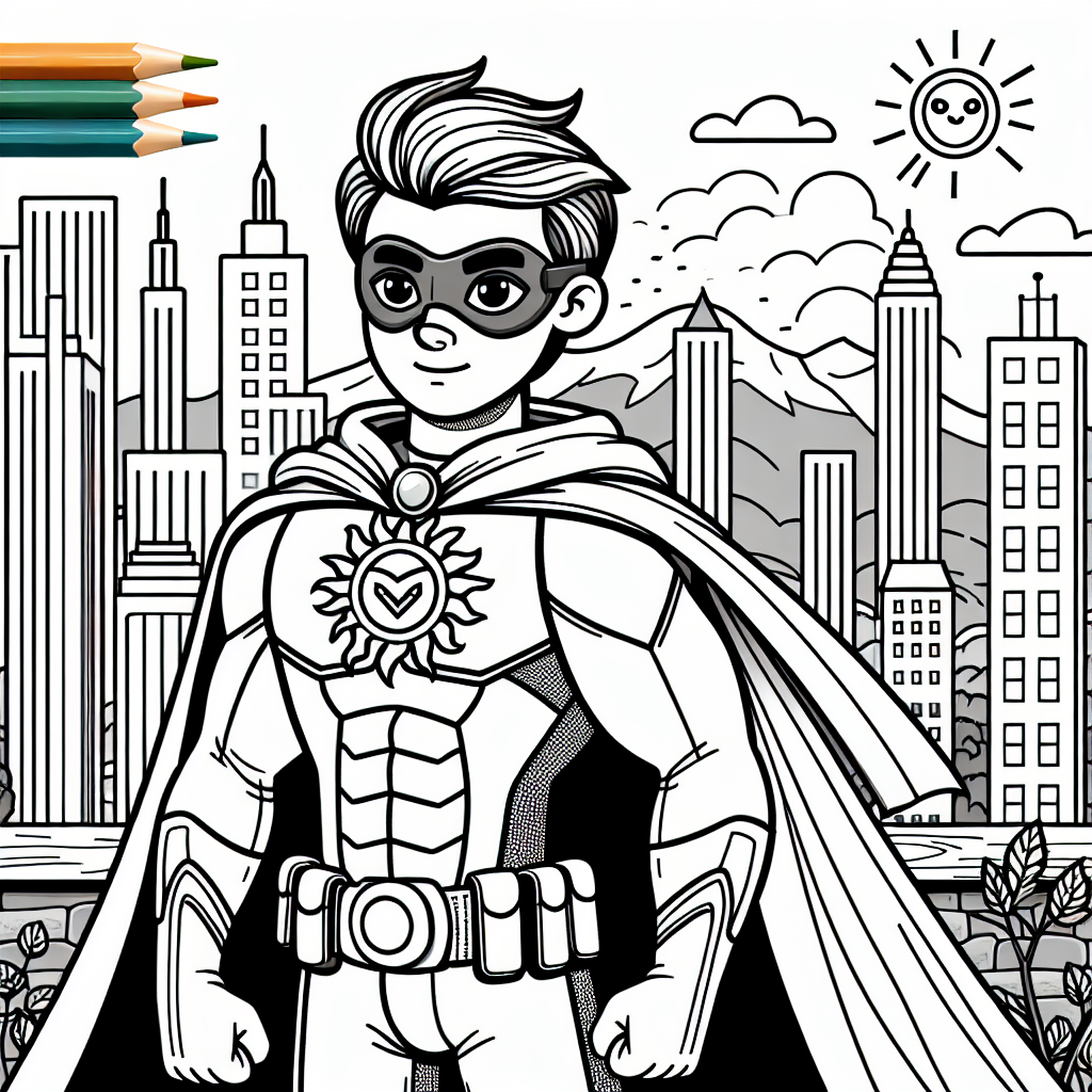 Marvel coloring pages â custom paint by numbers