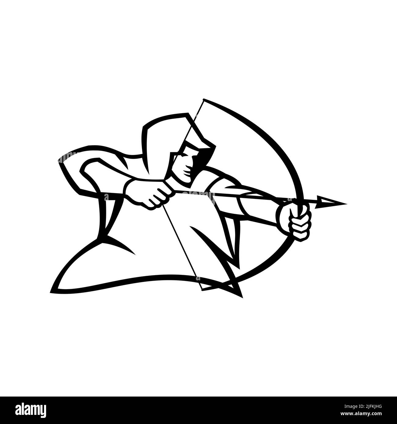 Robin hood cut out stock images pictures