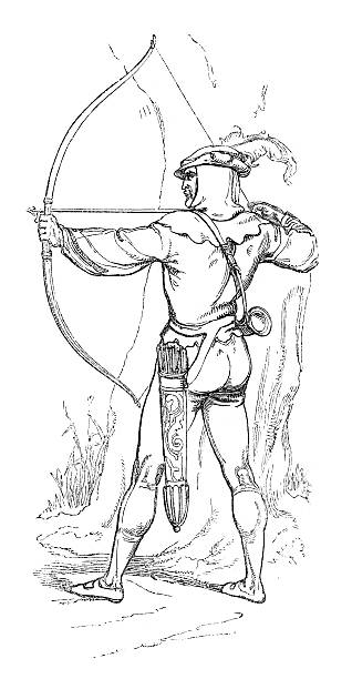 Robin hood stock illustration