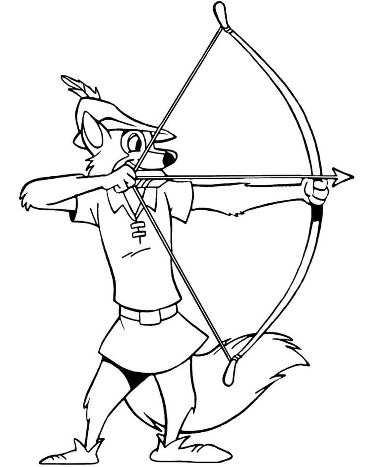 Get fantastic archery coloring pages pdf here