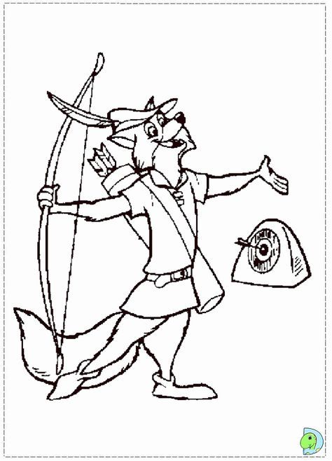 Robin hood coloring page horse coloring pages disney coloring pages printables robin hood disney