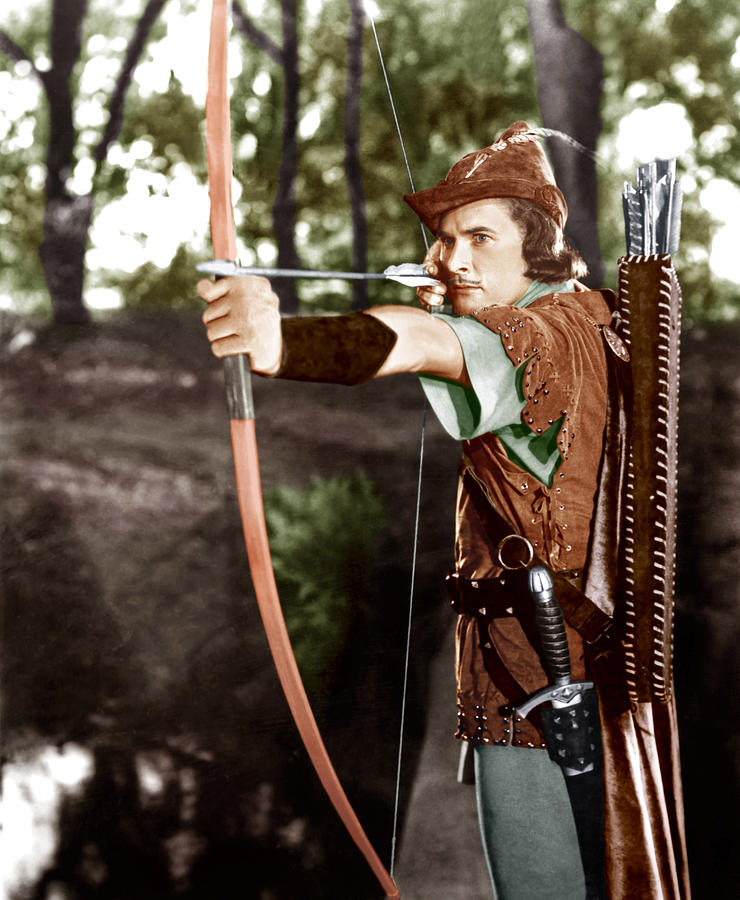 The adventures of robin hood errol photograph by everett