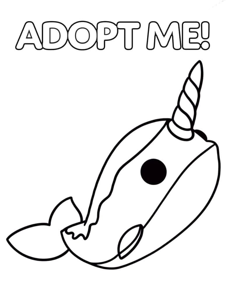 Adopt me coloring pages