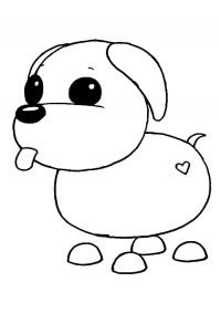 Adopt me coloring pages printable for free download