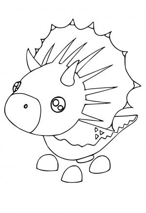 Free printable adopt me coloring pages for adults and kids
