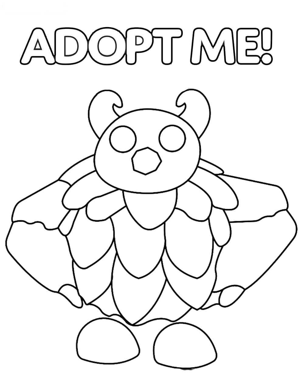 Adopt me coloring pages printable for free download