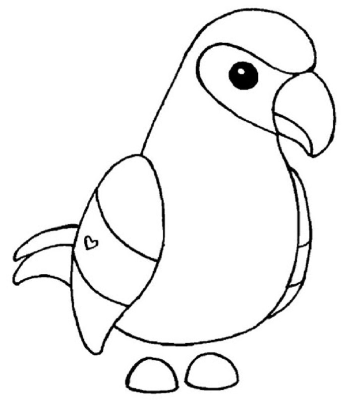 Adopt me pets coloring pages to print for kids