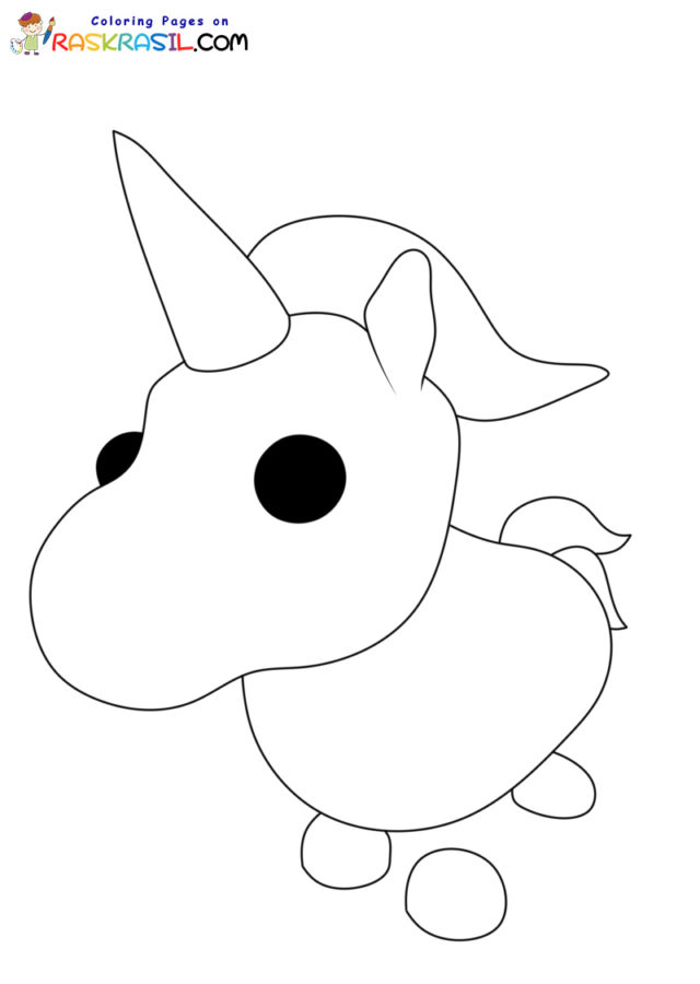 Adopt me coloring pages