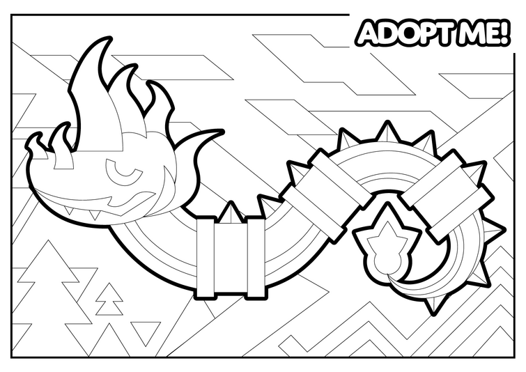 Day of doing play adopt me coloring pages