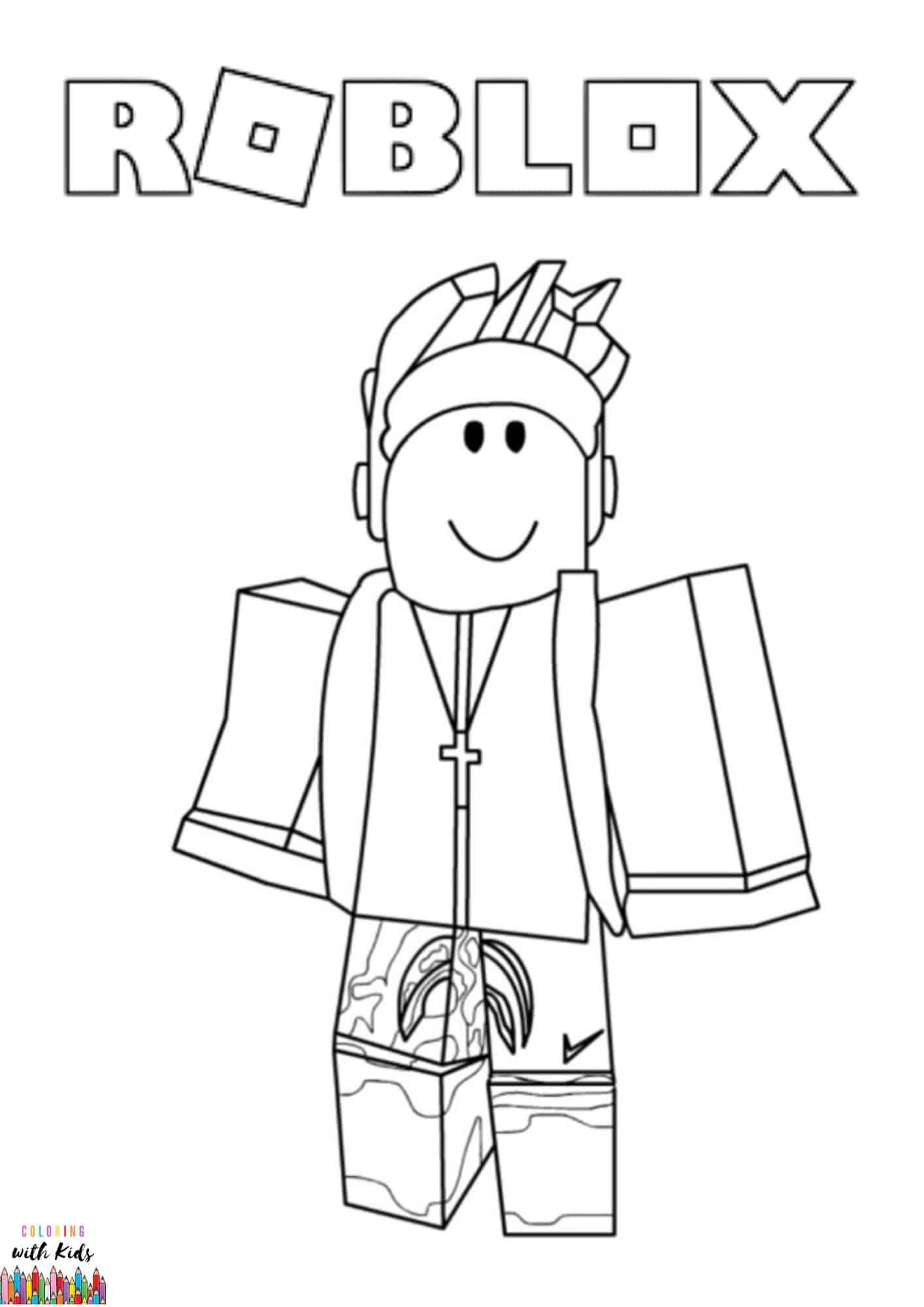 Roblox coloring sheet original image credit roblox avatar drawing by yadia chenia â kids printable coloring pages kids coloring books coloring pages for boys