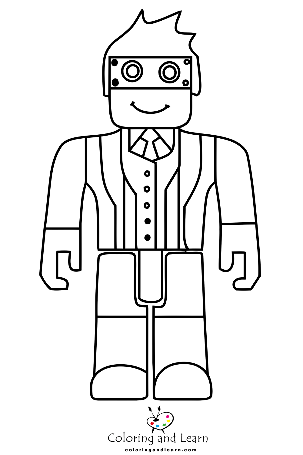 Roblox coloring pages